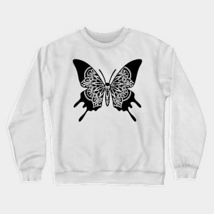 Art Butterfly Crewneck Sweatshirt